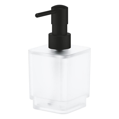 GROHE Selection Cube Zeepdispenser - 300ml - vierkant - phantom black