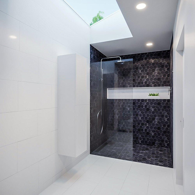 MONDIAZ BEAM Kolomkast - 160cm - 2 deuren - talc