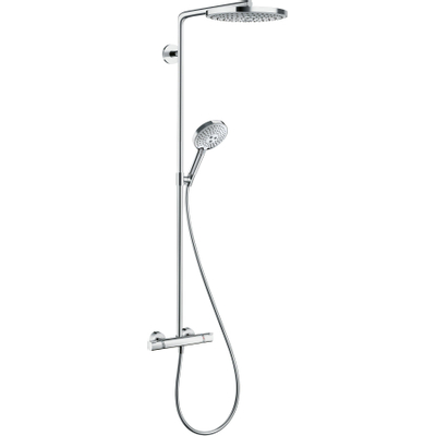 Hansgrohe Raindance select s240 2jet showerpipe wit/chroom