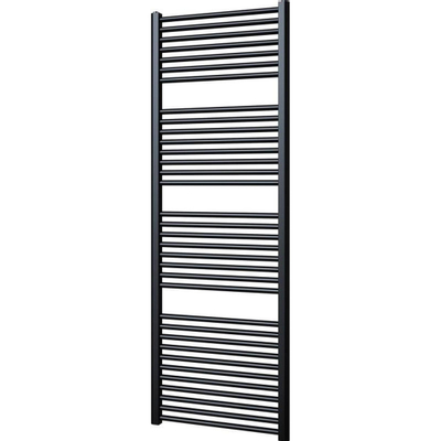 Plieger Palermo designradiator horizontaal 1702x600mm 921W zwart grafiet (black graphite)