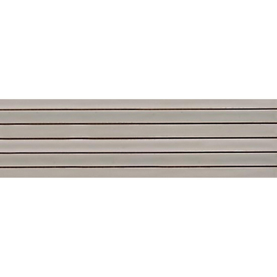 Vtwonen Tegels Rib Wandtegel - 13x45cm - 9mm - Witte scherf - Camaleon (Taupe)