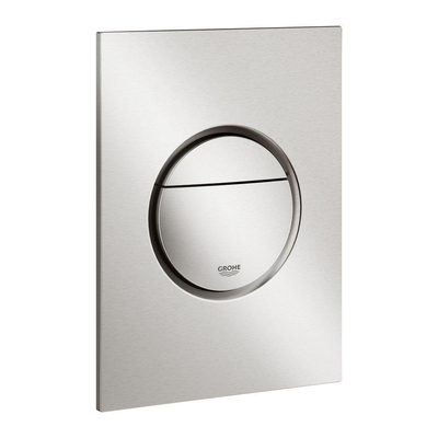 GROHE Nova cosmopolitan 2-knops S-size bedieningsplaat supersteel OUTLETSTORE