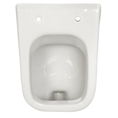 Plieger Pure wandurinoir met deksel met achterinlaat wit