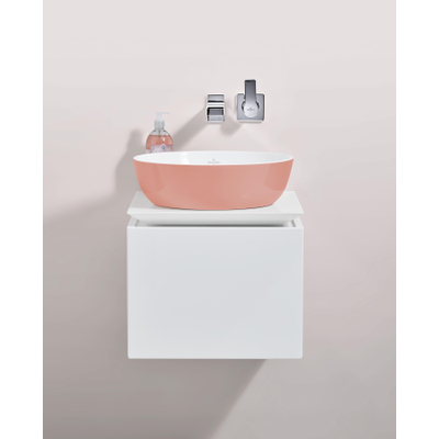 Villeroy & Boch Artis opzetwastafel rond Ø43x12.5cm zonder kraangat zonder overloop powder