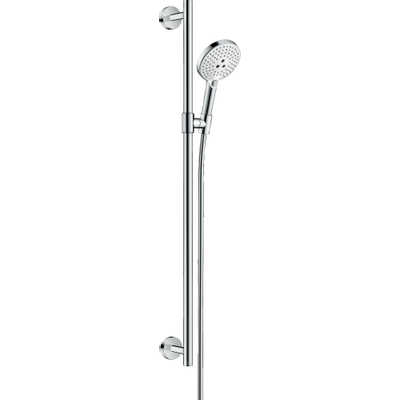 Hansgrohe Raindance select s 120 glijstangset ecosmart comfort 90cm chroom wit