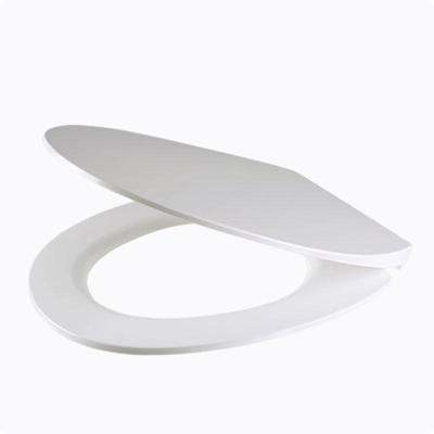 Saniclass Universo Closetzitting - quickrelease - softclose - Duroplast - 42.5x37.5x4.3cm - wit glanzend OUTLETSTORE