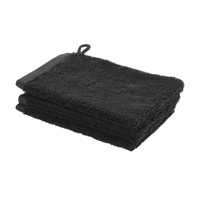 Aquanova Oslo Washandje GOTS Katoen 16x22cm Kaviaar