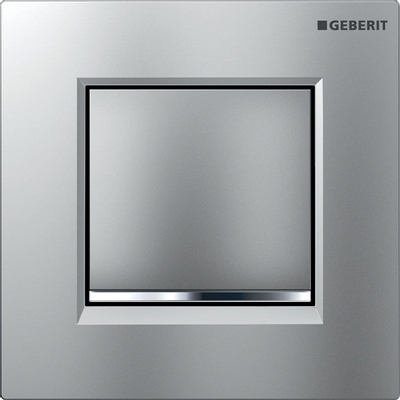 Geberit Type 30 urinoir bedieningsplaat matchroom chroom mat-chroom