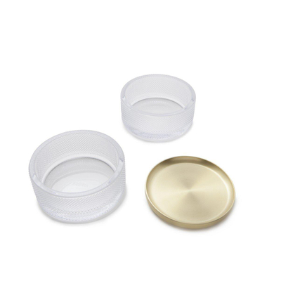 Umbra Tesora opbergbox 13x13x11cm Glas Goud