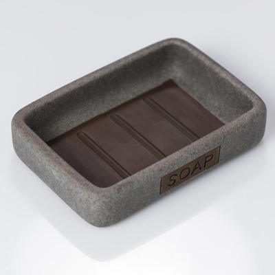 Sealskin Pierra Zeepschaal Polyresin Grijs