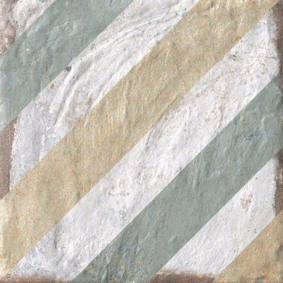 SAMPLE Cir Havana Decortegel 20x20cm 10mm R10 porcellanato Finca Vigia Mix