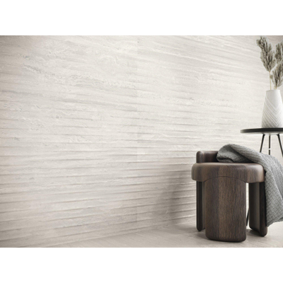 Baldocer Ceramica Venice Wandtegel - 30x90cm - gerectificeerd - mat Wit