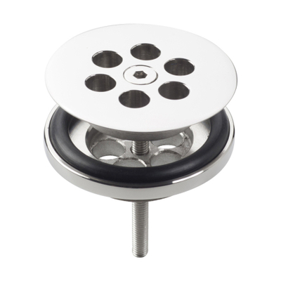 Clou Wash Me plug voor siliconen waterstop rvs Chroom