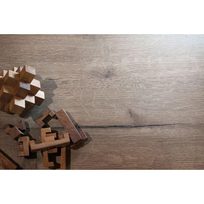 SAMPLE Cifre Cerámica Vloer- en wandtegel Nordik Walnut Gerectificeerd Hout look Mat Bruin