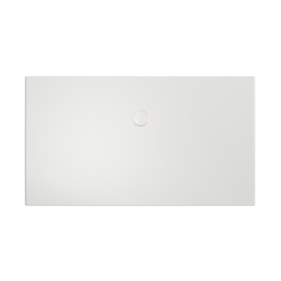 Xenz Flat douchevloer 160x90x4cm rechthoek Acryl Wit