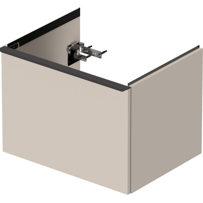 Duravit D-Neo wastafelonderkast 61x44x46.2cm 1 lade Taupe Mat