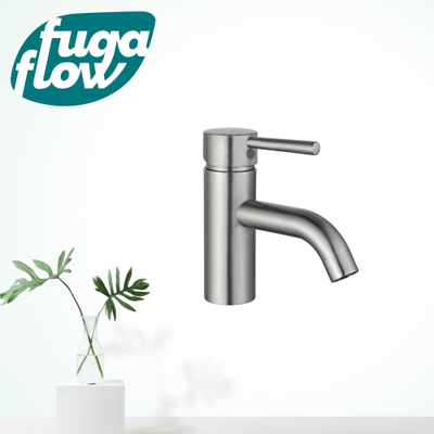 FugaFlow Eccelente Sobrado Badkamer Wastafelkraan - 14.6cm - opbouw - RVS geborsteld PVD