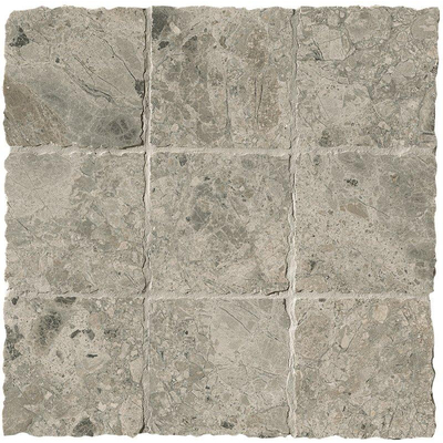 FAP Ceramiche Nativa Grey macro mosaico zijde glans anticato 10x10 op net