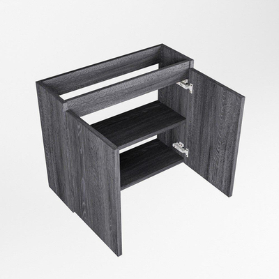 MONDIAZ TURE toiletmeubel met 2 deuren kleur Antracite 60cm breed