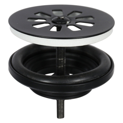 Differnz Hura fonteinset - 38.5x18.5x9cm - Rechthoek - 1 kraangat - Zwart mat gebogen kraan - Keramiek Wit