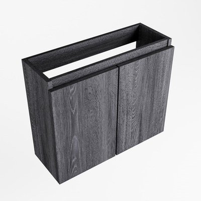 MONDIAZ TURE toiletmeubel met 2 deuren kleur Antracite 60cm breed