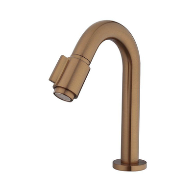 Wiesbaden Victoria luxe fonteinkraan 1/2'' geborsteld brons koper TWEEDEKANS