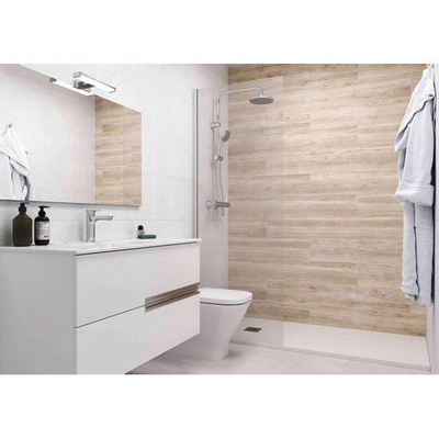 SAMPLE Roca Abbey Vloer- en wandtegel 20x120cm 10mm gerectificeerd R10 porcellanato Roble