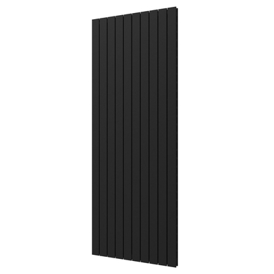 Plieger Cavallino Retto designradiator verticaal dubbel middenaansluiting 2000x754mm 2146W donkergrijs structuur