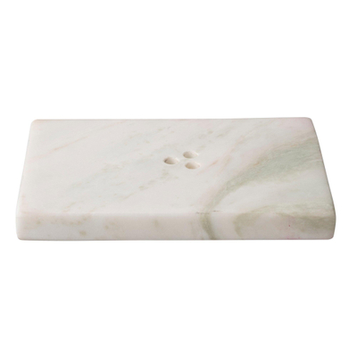 Wellmark Marble soap dish zeepschaal marmer wit