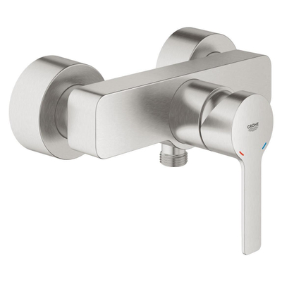 GROHE Lineare New douchekraan met koppelingen supersteel