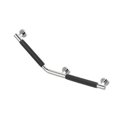 Geesa Comfort & Safety Wandbeugel 135° - Links Chroom (inclusief antislip handvatten)