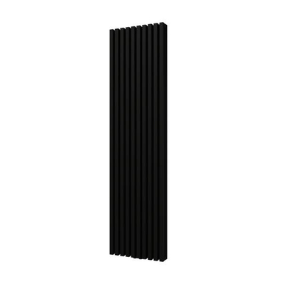 Plieger Siena designradiator verticaal dubbel 1800x462mm 1564W mat zwart