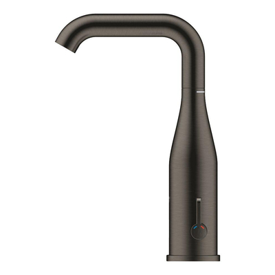 GROHE Essence Wastafelkraan Opbouw - uitloop 12.7cm - infrarood - electronisch - brushed hard graphite