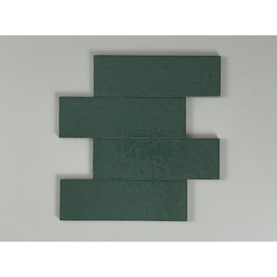 Equipe Cerámicas Kalma wandtegel - 6x18.6cm - Blue Lake glans (blauw)