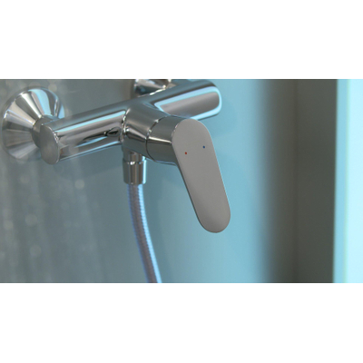 Hansgrohe Focus E2 douchekraan met koppelingen chroom