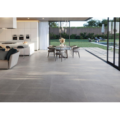 Cifre Ceramica Statale wand- en vloertegel - 60x60cm - 10mm - Vierkant - gerectificeerd - Betonlook - Grijs Mat