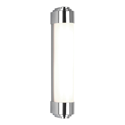 Astro Belgravia 400 LED Wandlamp 40x7.1x8.7cm IP44 verlichting geintegreerd staal chroom