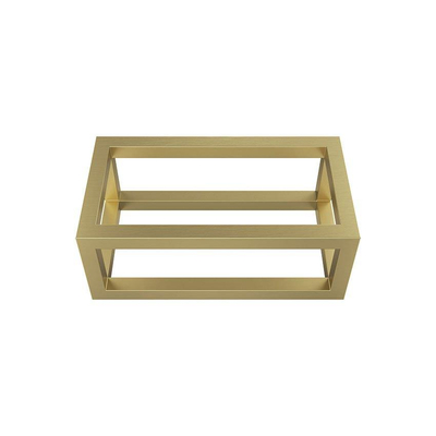 Wiesbaden Nick frame voor fontein 395 x 150 x 215 mm geborsteld messing