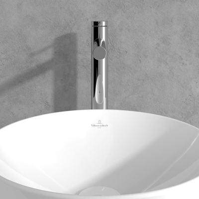 Villeroy & Boch Loop & Friends Eengreeps wastafelkraan verhoogd - chroom
