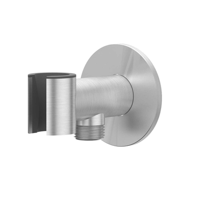 IVY Concord Regendoucheset - inbouw - symmetry - 2-weg stop-omstel - 40cm wandarm - 30cm medium hoofddouche - houder met uitlaat - 150cm doucheslang - staafmodel handdouche - RVS316 - geborsteld