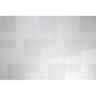 Mosa Murals Blend Wandtegel 15x30cm 7mm witte scherf Light Cool Grey #1