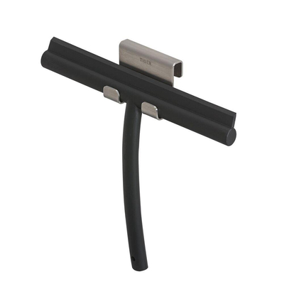 Tiger Caddy Handdoekhaak - voor glaswand - 6-8mm - RVS geborsteld