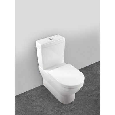 Villeroy & Boch Omnia Architectura duoblokreservoir + binnenwerk m. duo spaarknop met zij-/achteraansluiting wit