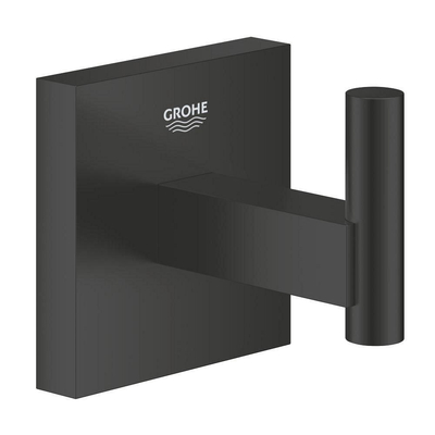 GROHE Start Cube QuickFix Handdoekhaak - enkel - vierkant - matte black