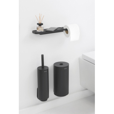 Brabantia MindSet toiletrolhouder met plankje Mineral Infinite Grey