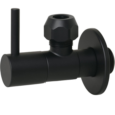 Adema Sparkle 2.0 Hoekstopkraan - mat zwart