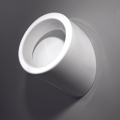 QeramiQ WCA Urinoir - 35x31.5x50.5cm - bevestigingsmateriaal - sifon - wit