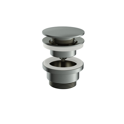 Hotbath Archie allways open plug met schroef rond RVS