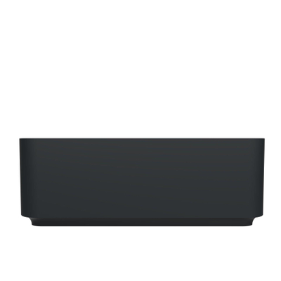 Arcqua Case waskom vierkant 37x37cm mat antraciet