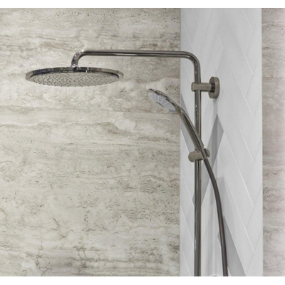 GROHE Euphoria XXL Regendoucheset Opbouw - hoofddouche 31cm - handdouche rond - graphite